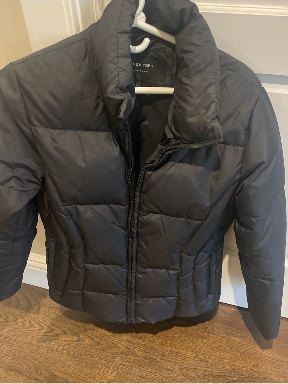 Marc New York Black Quilted Puffer Jacket
